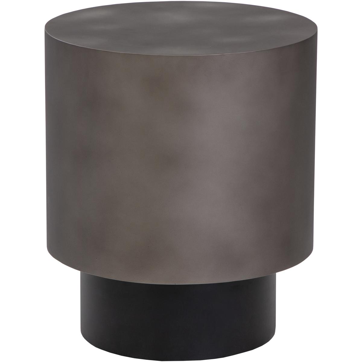 SUNPAN 108102 Bernaby 21 X 18 inch Gunmetal End Table